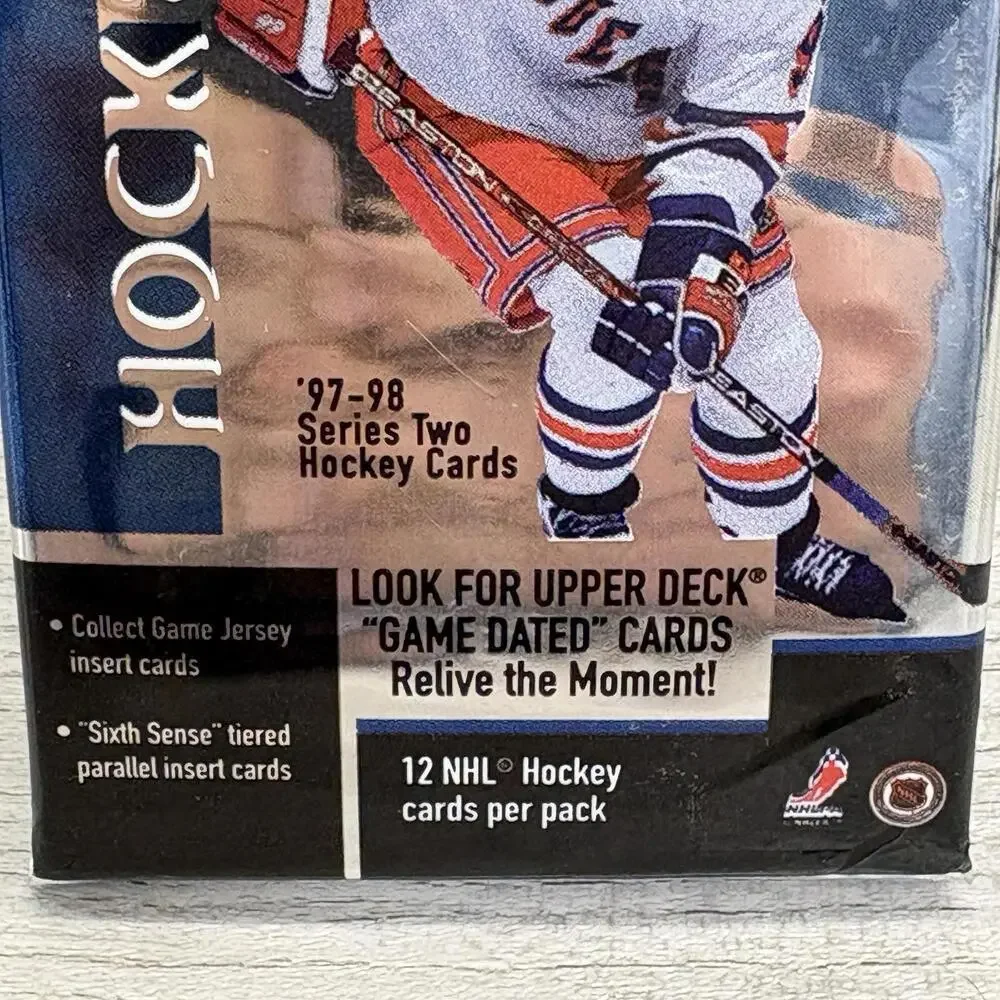 1997-1998 Upper Deck Hockey Series 2 Retail Pack-UNOPENED-Rare Game Jersey Pulls
